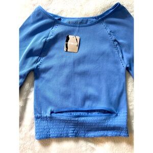 NWT Free People long sleeved crop top